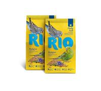 RIO Aliment Complet pour perruches | Pack Double | 2 x 1 kg | avec des graines et des céréales de Haute qualité | Favorise Une Alimentation équilibrée et Un Bon apport en nutriments