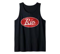 Rio Brazil South America Varsity Athletic Style Débardeur