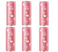 RIO Cocktail, Saveur litchi et brandy 330 ml * 6