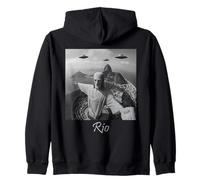 Rio Découverte Christ Rédempteur OVNIs Sweat à Capuche