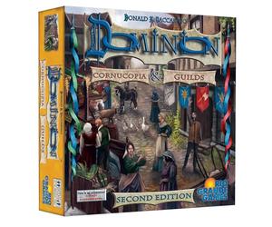 Rio Grande Games: Dominion Cornucopia & Guilds 2ème édition - Jeu de société de Construction d'extension, Time of The Harvest, à partir de 14 Ans, 2 à 4 Joueurs, 30 Minutes