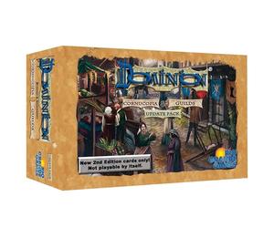Rio Grande Games: Dominion Cornucopia & Guilds - Pack de Mise à Jour - Cartes de 2e édition Uniquement, Pack d'extension pour Mettre à Jour la 1ère édition à la 2e édition