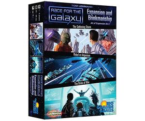 Rio Grande Games Race for The Galaxy: Expansion and Brinkmanship - Le 1er Arc combiné, Compatible avec Race for The Galaxy Second Edition, 14 Ans et Plus, 1 à 6 Joueurs, 30-60 Minutes