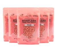 RIO Hard Wax Beads Rose billes de cire pour épilation 5x100 g