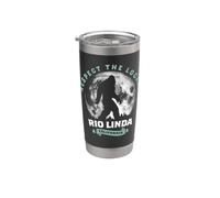 Rio Linda California Bigfoot Night Walk Retro Gobelet isotherme en acier inoxydable double paroi