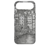 Rio Maggiore Cinque Terre La Spezia Italie Design Vintage Coque pour iPhone Air