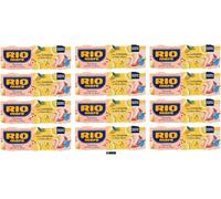 Rio Mare Thon à l'huile d'olive avec citron et poivre noir, 12 paquets de 3 x 65 g + porte-clés de Italy Shop Service