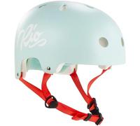 Rio Roller Script Casque Mixte Adulte, Vert/Bleu Sarcelle, 57/59 cm