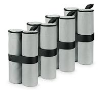 RIOGOO Paquet de 4 Poids de Sable Gazebo, Poids Lourd, qualité Industrielle, Poids Lourd, Poids pour Les Jambes, Poids pour Jambes, tentes Pare-Soleil, Parasol