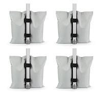 RIOGOO Paquet de 4 Poids Lourd de Sable Gazebo, qualité Industrielle, pour Les Jambes, tentes Pare-Soleil, Parasol