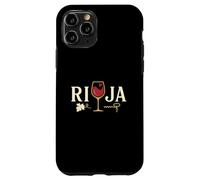 Rioja Wine Lovers Vino Espagnol Tinto Verre Rouge Coque pour iPhone 11 Pro