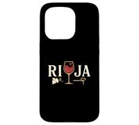 Rioja Wine Lovers Vino Espagnol Tinto Verre Rouge Coque pour iPhone 15 Pro
