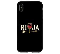 Rioja Wine Lovers Vino Espagnol Tinto Verre Rouge Coque pour iPhone XS Max