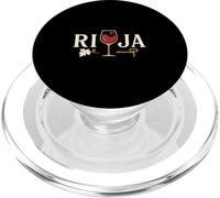 Rioja Wine Lovers Vino Espagnol Tinto Verre Rouge PopSockets PopGrip pour MagSafe