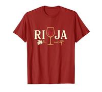 Rioja Wine Lovers Vino Espagnol Tinto Verre Rouge T-Shirt