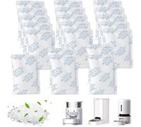 Riokko Lot de 20 sachets de déshydratant pour distributeur automatique de nourriture Petkit - 5 l - Pour chat et chien - Sachet de déshydratant pour animaux - Conserve la nourriture pour animaux au