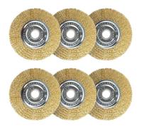 Riokko Lot de 6 brosses à joints en laiton de 11,5 cm de diamètre pour Gloria Multibrush