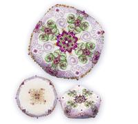 Riolis 1822AC COUNTED CROSS STITCH BISCOURNU Kit de point de croix, coton, multicolore, 8 x 8 cm