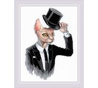 Riolis 1928 Kit de point de croix Multicolore 25 x 33 cm