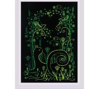 RIOLIS Blackwork Kit 2172 Chats Mélodie printanière By the Yard