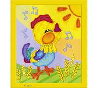 RIOLIS Kit de Bonjour la Main, Coton, Multicolore, 15 x 18 x 0,1 cm