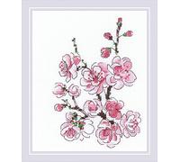Riolis Kit de Broderie au Point de Croix, Multicolore, 13x16cm