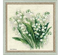 Riolis Kit de broderie point de croix "Muguet", modèle à compter