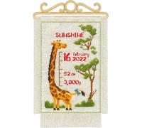 Riolis Kit de point de croix "Cire", motif à compter, 20x30cm