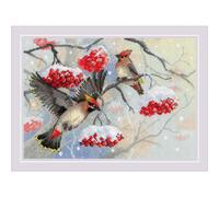 Riolis kit de point de croix compté "Murmures d'hiver", 30x21cm
