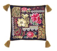 Riolis Kit de point de croix "Coussin à fleurs", modèle à compter