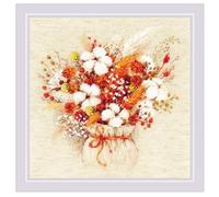 Riolis Kit de Point de Croix, Multicolore, 25x25cm