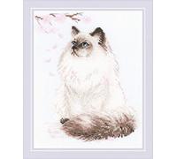 RIOLIS Kit point de croix - 1878 - Meow-Zen