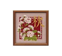 RIOLIS Kit Point de Croix Motif Automne Multicolore