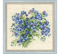 RIOLIS Kit Point de Croix Nots Forget Me Kit de Broderie au Point de Croix