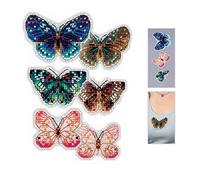 RIOLIS Plastic Canvas Kit 3/Pkg-Soaring Butterflies -R1997AC