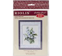 RIOLIS RI-241 Brins de Muguet Kit de Broderie au Point de Croix Multicolore 13 x 16 cm