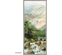 Riolis "Rivière de montagne" set de point de croix, modèle à compter
