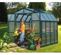 Rion Green serre Grand Gardener en plastique serre de culture serre 7.02 m² toit à deux versants
