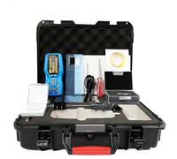 Riosimètres 20 paramètres Jauge de rugosité de surface pour surfaces planes, axes avec capteur de petits trous Ra 0,005-16 000um Rz 0,02-160,00 um Logiciel PC Stockage de données 100 groupes