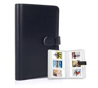 Riosin Album photo à 108 pochettes compatible avec Fujifilm Instax Mini 12 11 7+ 40 Evo 9 90 LiPlay, album pour appareil photo instantané Polaroid Kodak HP Zink 5,1 x 7,6 cm (noir)