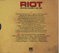 Riot: Archives Vol.3: 1987-1988 NEUF