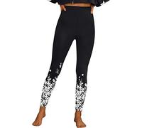 riou Legging push-up noir taille haute élastique doux pour femme Legging de sport élégant original pour yoga et étirement et Pilates Gym