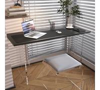 RiouPsithuric Bureau d'ordinateur simple, poste de travail de jeu, bureau pour la maison, l'écriture et les jeux vidéo (100 x 60 cm) - Élégant et fonctionnel