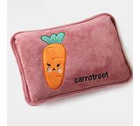 RiouPsithuric Une bouillotte recouverte d'une Housse en Peluche à Motifs est utilisée pour soulager Les douleurs articulaires, Les maux de tête et pour la thérapie par Le Chaud et Le Froid. (Cou