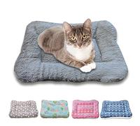 RIOUSSI Lit chaud pour lapin, cochon d'Inde pour petits animaux, lapins, chinchillas, hérissons, bébés, chats, furets, 47 x 35,6 cm, gris pur