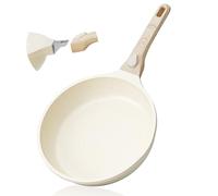 RIOVARM 20 cm Induction Antiadhésive Poêle à frire avec Poignées Détachables, Poêles à œufs sans PFOA, Poêle à omelette Convient pour le lave-vaisselle et le four, Camping Pan Pour tous les poêles