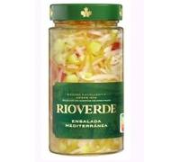 Rioverde Salade Méditerranéenne Légumes Grillés, Prête à Consommer, 3 Bocaux de 180g, pour Tapas ou Entrée