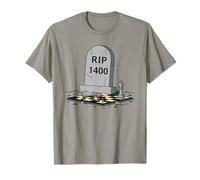 RIP 1400 Échecs ELO Classement du Joueur Cimetière Meme T-Shirt