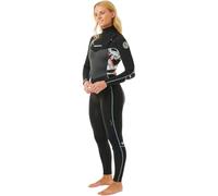 Rip Curl 2024 Femmes Dawn Patrol 5/3mm Chest Zip Combinaison Néoprène 15PWFS - Black/Multi
