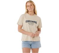 Rip Curl 2025 Femmes Surf Puff Relaxed Tee 0HXWTE - Natural